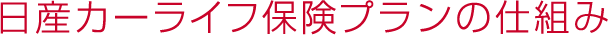日産カーライフ保険プランの仕組み