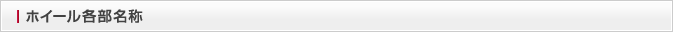ホイール各部名称