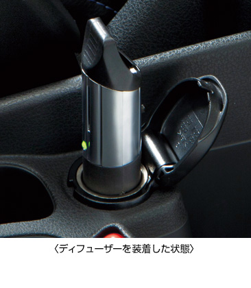 ディフューザーを装着した状態