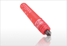 緊急脱出用ガラス破壊具付発炎筒