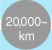 20,000km～