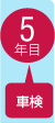 ５年目 車検