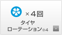 タイヤローテーション※4×4回
