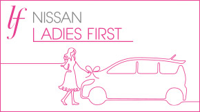 女性にうれしい、増えてます。 NISSAN LADIES FIRST
