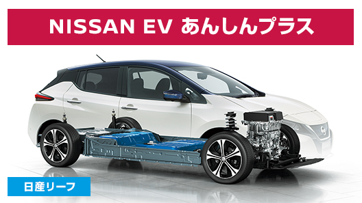 日産リーフ限定 あなたの日産リーフへ5年分のあんしんをプラス！先進技術もあんしん！